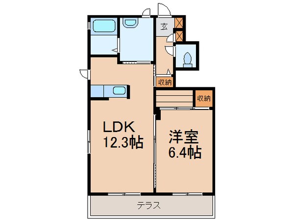 シャーメゾンラシュレの物件間取画像